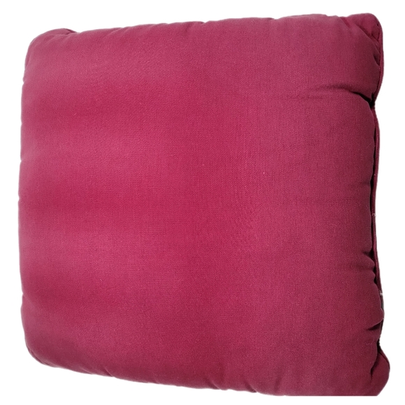 Vintage Riverdale Snowmen Tapestry Throw Pillow 15 x 15 Snowman Christmas - Picture 2 of 4